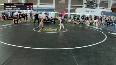 120 lbs Cons. Round 4 - Silas Gomez, Colorado vs Carson Leonard, Team Idaho Wrestling Club