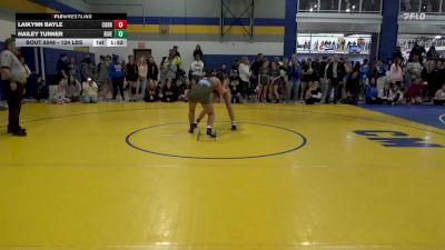 124 lbs Round Of 32 - Laikynn Bayle, Corry vs Hailey Turner, Riverbend-VA