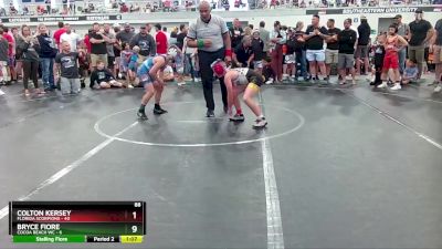 88 lbs Quarterfinals (8 Team) - Colton Kersey, Florida Scorpions vs Bryce Fiore, Cocoa Beach WC