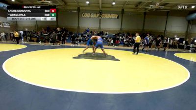 218 lbs Consi Of 16 #2 - Andre Sandoval, Buchanan vs Adam Avila, Brawley