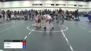 130 lbs Consolation - Maia Kaleo, NC vs Olivia Richie, FL