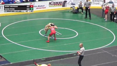 147 lbs Round Of 64 - Avery Wevodau, West Shore vs David Pitkis, Council Rock South
