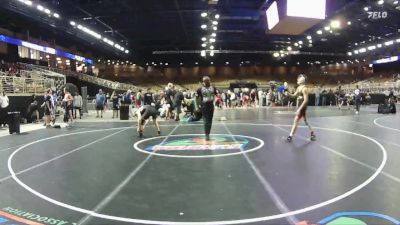 138 lbs Champ. Round 1 - Luke Hutchinson, Woodward Academy vs Calvin Grover, Carolina Forest