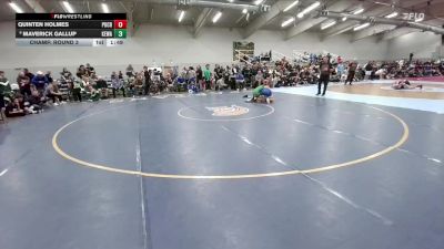 126 lbs Champ. Round 3 - Maverick Gallup, Kelly Walsh vs Quinten Holmes, Pueblo Central