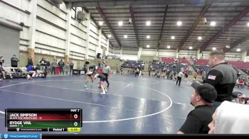 106 lbs Finals (2 Team) - Chase Boozer, Westlake vs Madden Sandoval, Crooks County