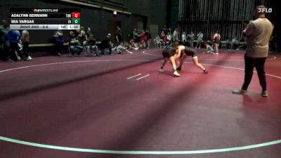 S-6 lbs Semifinal - Adalynn Germann, THWC vs Mia Vargas, Empire Academy