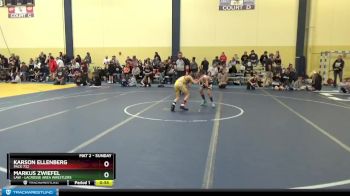 65 lbs Champ. Round 3 - Markus Zwiefel, LAW - Lacrosse Area Wrestlers vs Karson Ellenberg, Pack 732