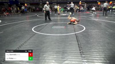 65 lbs Round Of 32 - Logan Donnelly, Wyalusing vs John Ficks, Milton