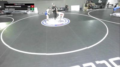 All Cadet Boys Freestyle Lower - 120 lbs Champ. Round 3 - Matthew Powers, San Juan High School Wrestling vs Jake Agolia, Team So Cal Wrestling Club