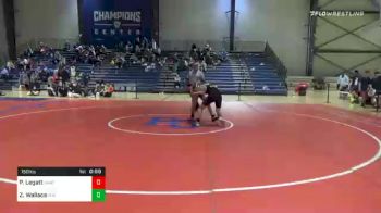 150 lbs Consolation - Payton Legatt, Unattached vs Zachary Wallace, Woodland Wrestling