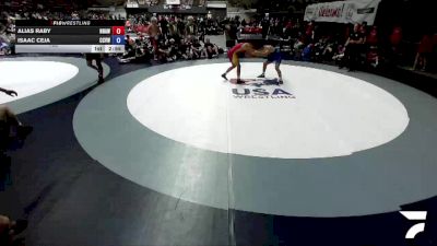 165 lbs Alias Raby, NAWA - North Area Wrestling Association vs Isaac Ceja, CVWA - Central Valley Wrestling Association