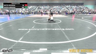 49 lbs Round Of 32 - Mattis Grosjean, The Best Wrestler vs Dakota Mendoza, Mantanona TC