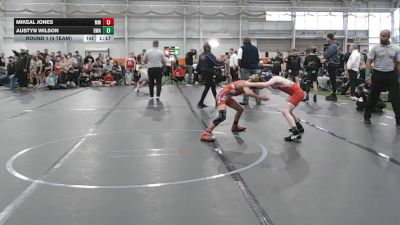 76 lbs Round 1 (4 Team) - Mikeal Jones, Meridian Maniacs vs Austyn Wilson, Donahue WA