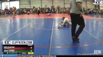 96 lbs Round 1 (6 Team) - Dale Corbin, Dynasty Death Row vs Nick Barone, Team NJB
