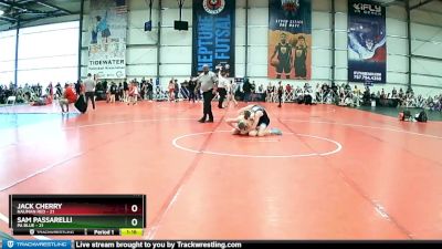 110 lbs Rd# 9- 2:15pm Saturday Final Pool - Sam Passarelli, PA Blue vs Jack Cherry, Nauman Red