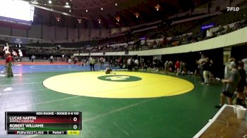 Rookie 6-8 105 Cons. Round 1 - Lucas Naffin, Norfolk Christian vs Robert Williams, Chesapeake