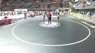 130 lbs Cons. Sub-rd Of 16 - Mia Gonzales, Patriots Wrestling Club vs Shenen ONeil