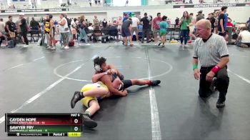 96-100 lbs Round 4 - Cayden Hope, Citrus Wrestling Club vs Sawyer Fry, Chapmanville Wrestling