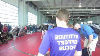 89 lbs Quarterfinal - Charlotte Kasmar, Thunder WC vs Rhett Skretkowicz, Teller Takedown WC