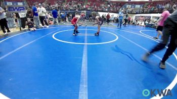 67 lbs Quarterfinal - Demetric Trammell, Comanche Takedown Club vs John Stonecipher, Carl Albert