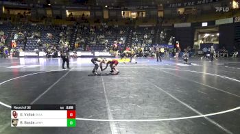 133 lbs Round Of 32 - Gabe Vidlak, Oklahoma vs Braden Basile, Army