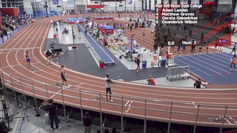 Men's 400m, Finals 3