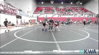 73 lbs Consi Of 4 - Christopher Gross, Redskins Wrestling Club vs Baylor Crawford, Murray County Takedown Club