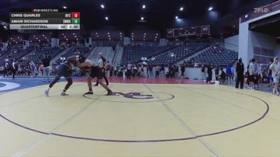 184 lbs Quarterfinal - Chris Quarles, Indiana Tech vs Amari Richardson, Southwestern Michigan