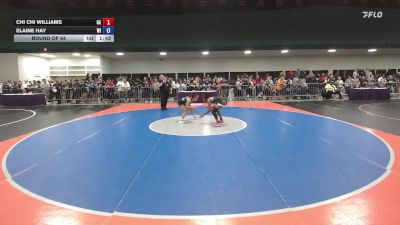 112 lbs Round Of 64 - Chi Chi Williams, GA vs Elaine Hay, WI