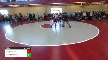 285 lbs Round Of 64 - Skylar Francis, Mt. Anthony Union vs Giovanni Castanon, Southington