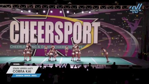 Stars Vipers - Katy - Cobra Kai [2023 L5 Senior - Small] 2023 CHEERSPORT National All Star Cheerleading Championship