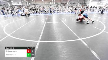 138 lbs Rr Rnd 3 - Reid Grossman, Gettysburg vs Zach Reilley, Triumph Gold