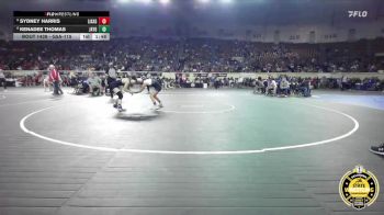 G5A-115 lbs Cons. Semi - Sydney Harris, Little Axe-Girls vs Kenadee Thomas, Jay-Girls