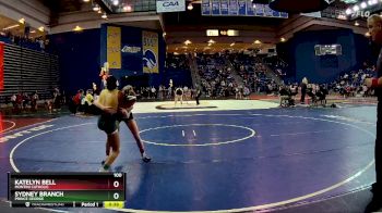 100 lbs Cons. Round 4 - Sydney Branch, Prince George vs Katelyn Bell, Montini Catholic