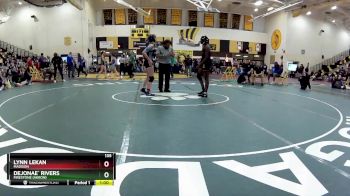 135 lbs 5th Place Match - DeJonae` Rivers, Firestone (Akron) vs Lynn Lekan, Madison