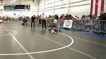 56 lbs 3rd Place - Mickey Rooney, Silverback WC vs Tayden Bong, Doughboys WC