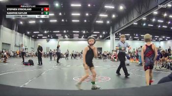 50 lbs Cons. Semi - Stephen Strickland, Backyard Brawlers vs Kashton Kaylor, Team Aggression Wrestling Club