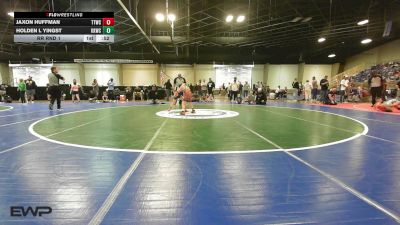 80-85 lbs Rr Rnd 1 - Jaxon Huffman, Team Tulsa Wrestling Club vs Holden L Yingst, Keystone Kids Wrestling Club