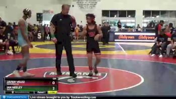 126 lbs Champ. Round 1 - Javier Velez, Westminster vs Ian Neeley, Walnut