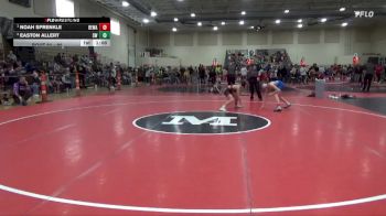 95 lbs Round 3 - Noah Sprenkle, Berge Elite Wrestling Academy vs Easton Allert, SHED Wrestling