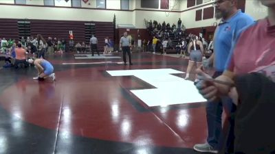 155 lbs Round 2 - Miley Walz, East Buchanan vs Kalya Moorman, Lisbon