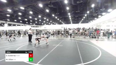 82 lbs Semifinal - Daniel Gutierrez, Team Selma vs Michael Dillon, The Club