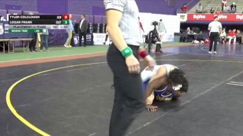 285 lbs Placement (4 Team) - Tyler Colclough, Johnson & Wales (RI) vs Logan Frank, Castleton