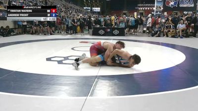 190 lbs Champ. Rd Of 128 - Tristan Waters, Missouri vs Andrew Frost, New York