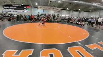 144 lbs Cons. Round 2 - Gideon Martinez, Horizon vs Ethan Braun, Widefield