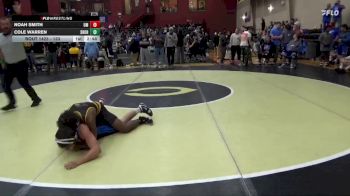 133 lbs Cons. Round 4 - Noah Smith, Montevallo vs Cole Warren, Shorter