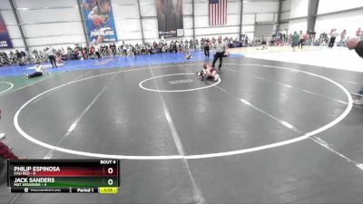 52 lbs Rd# 4- 2:00pm Friday Final Pool - Jack Sanders, Mat Assassins vs Philip Espinosa, Cali Red