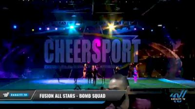 Fusion All Stars - Bomb Squad [2021 L6 Senior - XSmall Day 2] 2021 CHEERSPORT National Cheerleading Championship