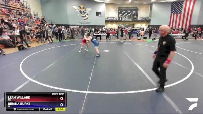 170 lbs Quarterfinal - Briana Burke, IA vs Leah Willard, MN