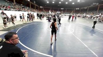 89 lbs Round Of 16 - Xavier Gutierrez, Capital City Jr WC vs C.j Leyva, Badlands